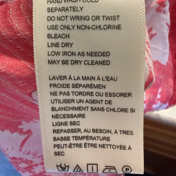 Free People Pink and White Button-Down Blouse - Picture 4 of 5